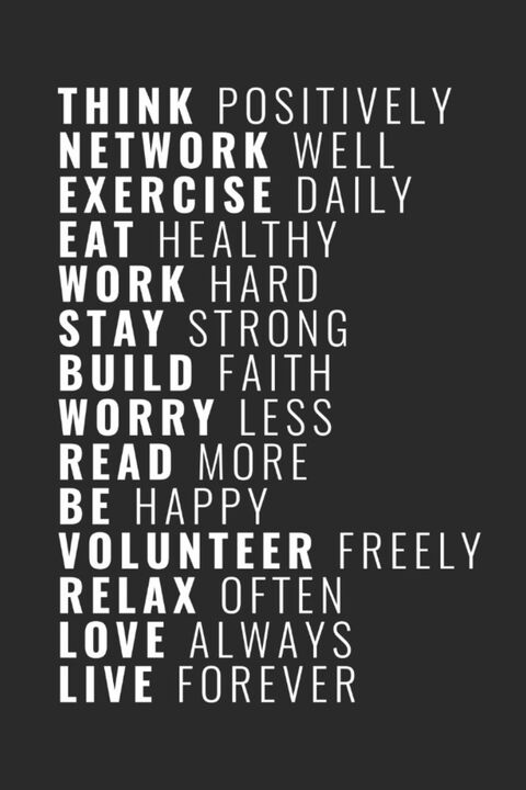 Positive Lifestyle Motivational Quote