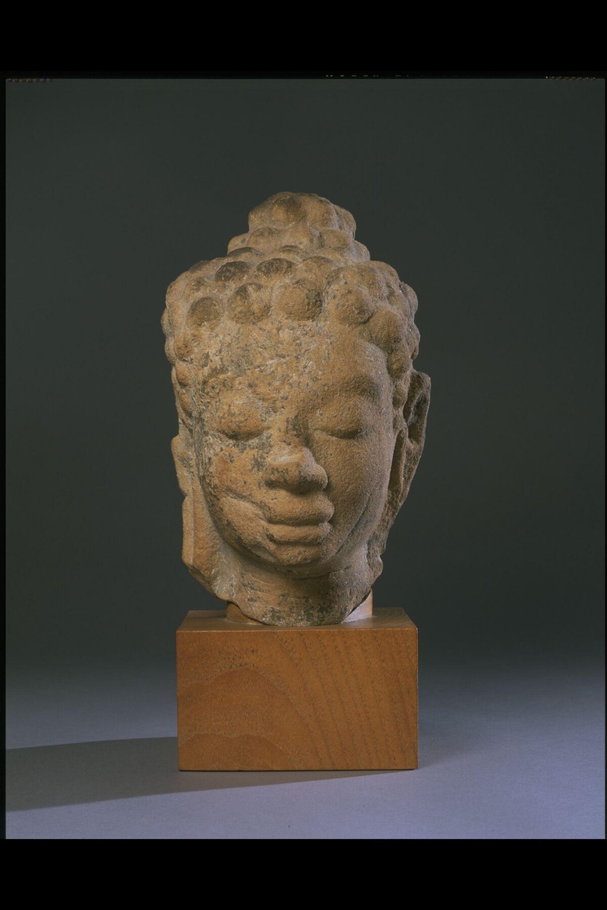 Ancient Stone Buddha Head