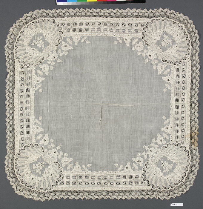 Antique Lace Handkerchief