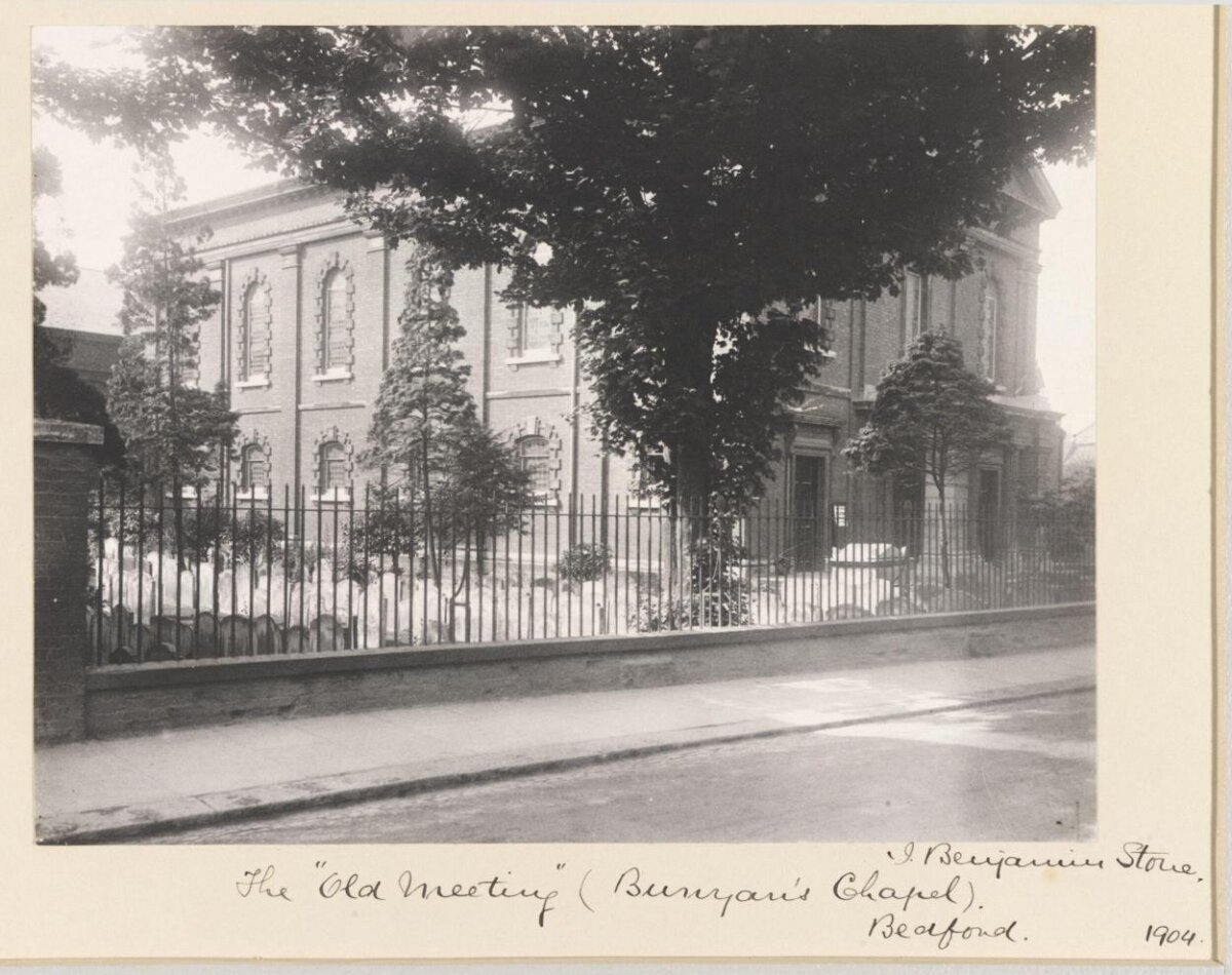 Bunyan's Chapel in Bedford 1904