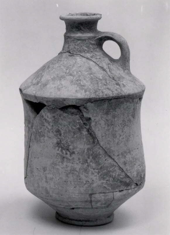 Restored Broken Ancient Pottery Jug