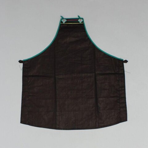 Traditional Embroidered Dark Apron