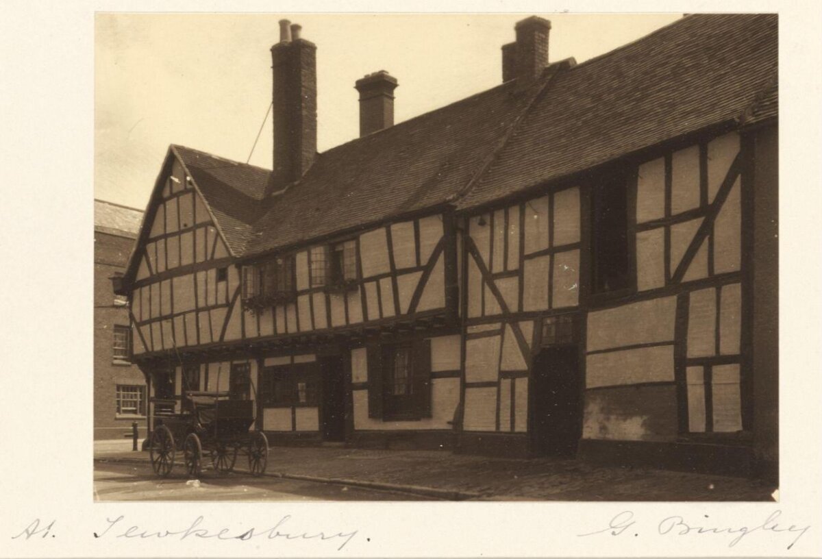 Half-timbered House in Tewkesbury