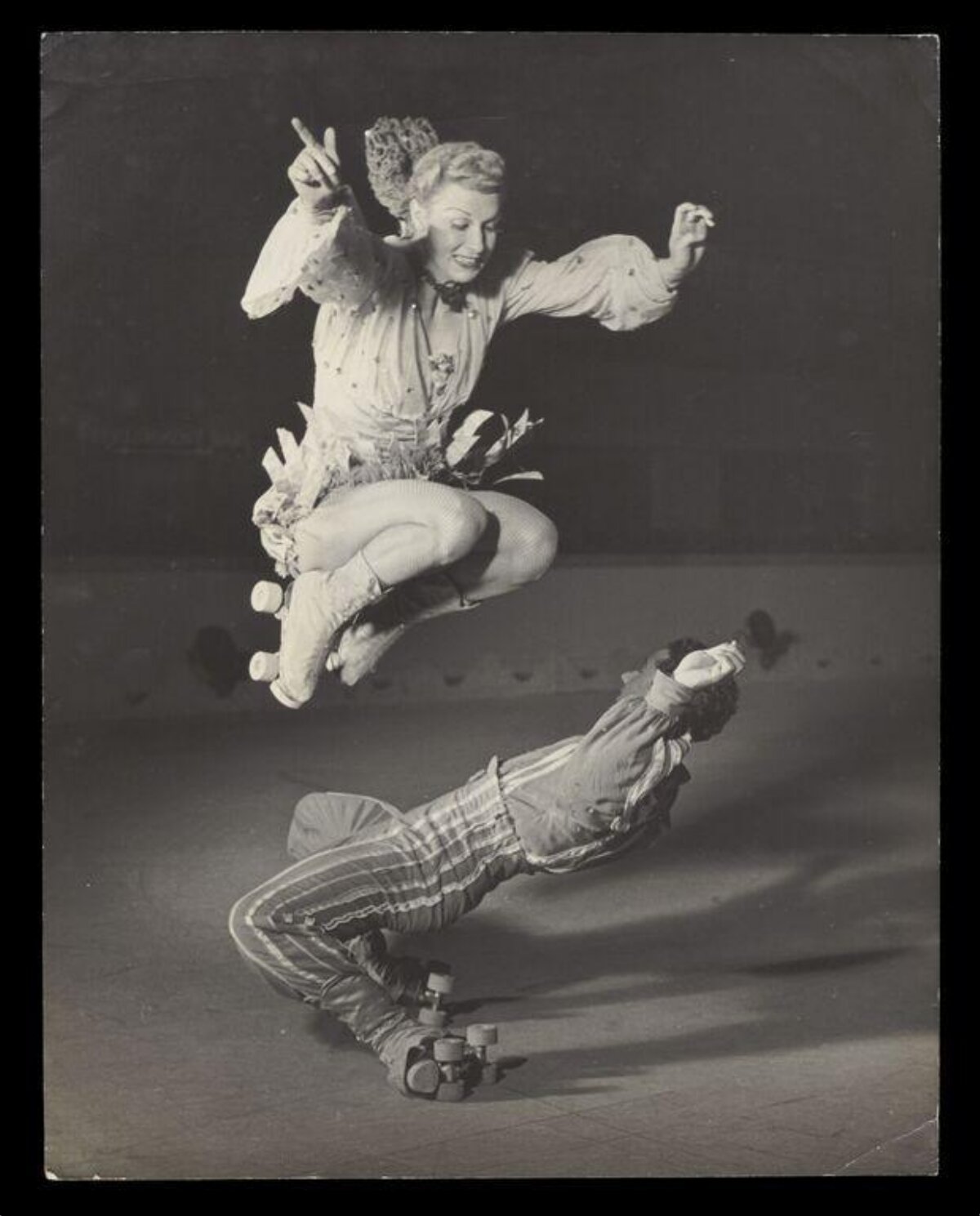 Acrobatic Roller Skating Performance