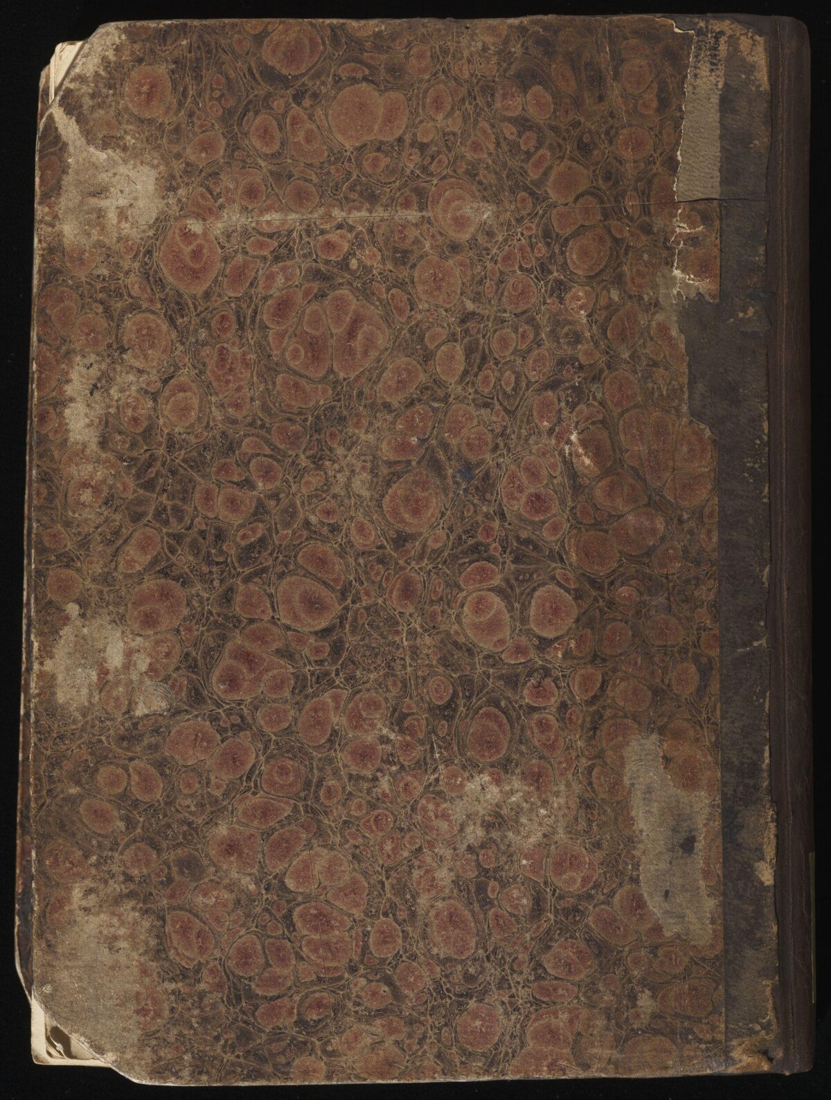 Antique Marbled Book Cover