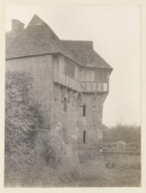 Old Stone Half-Timbered Gatehouse