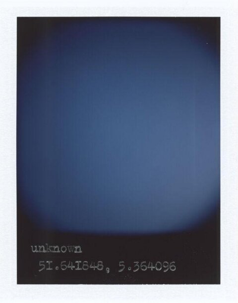 Unknown Location Blue Gradient Background