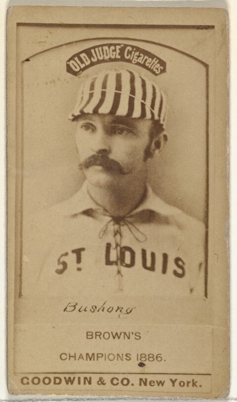 1886 Old Judge St. Louis Baseball Card