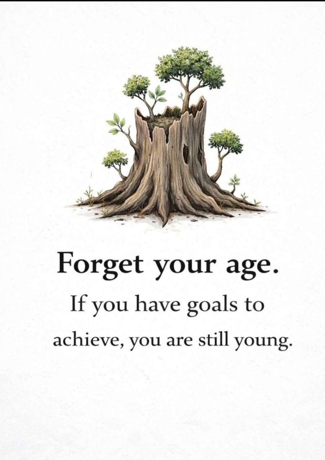 Motivational Quote About Staying Young