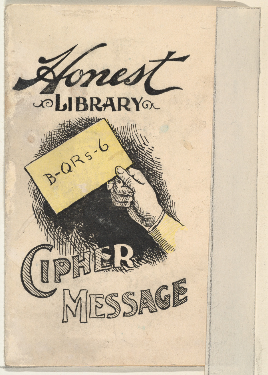 Honest Library Cipher Message Cover
