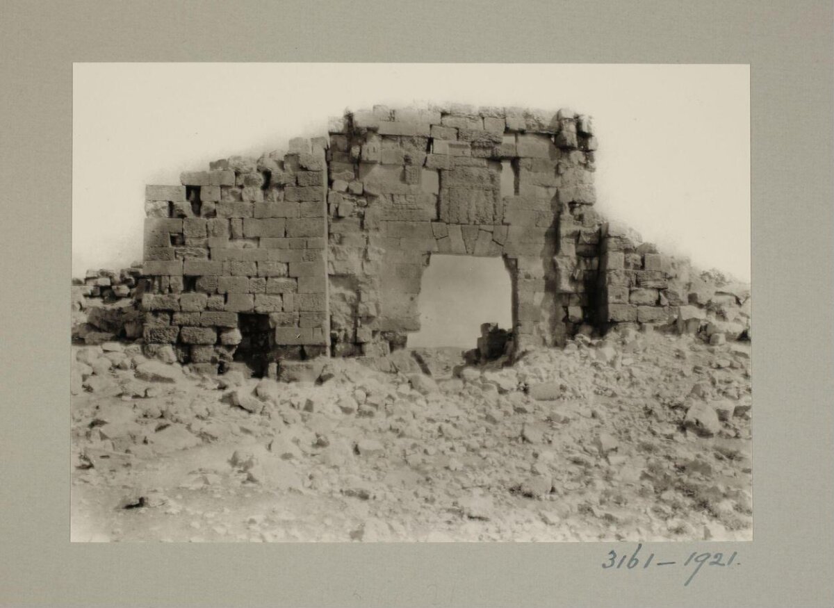 Ancient Stone Wall Ruins