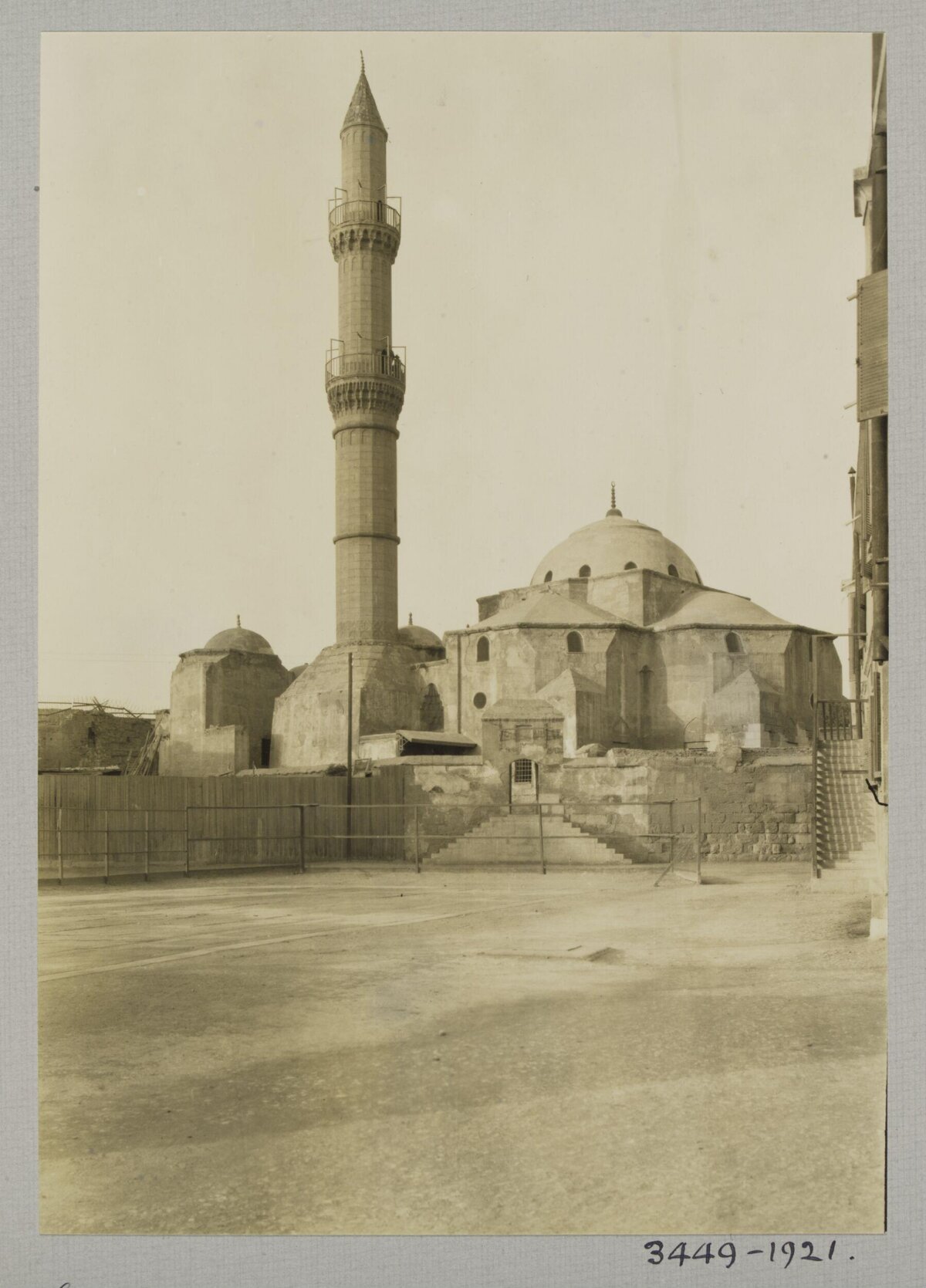 Vintage Mosque Exterior View