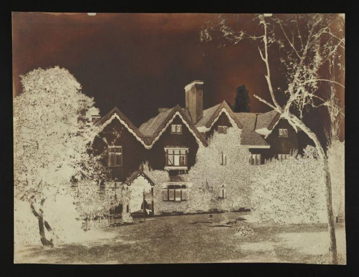 Vintage Photo of a Country House
