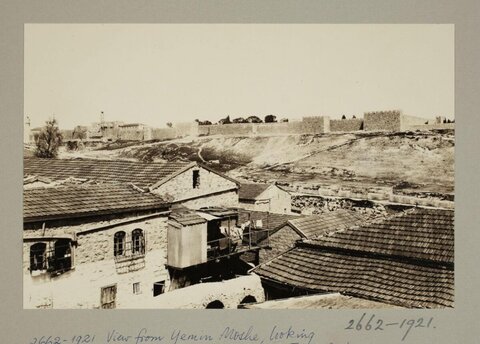 1921 View from Yemin Moshe