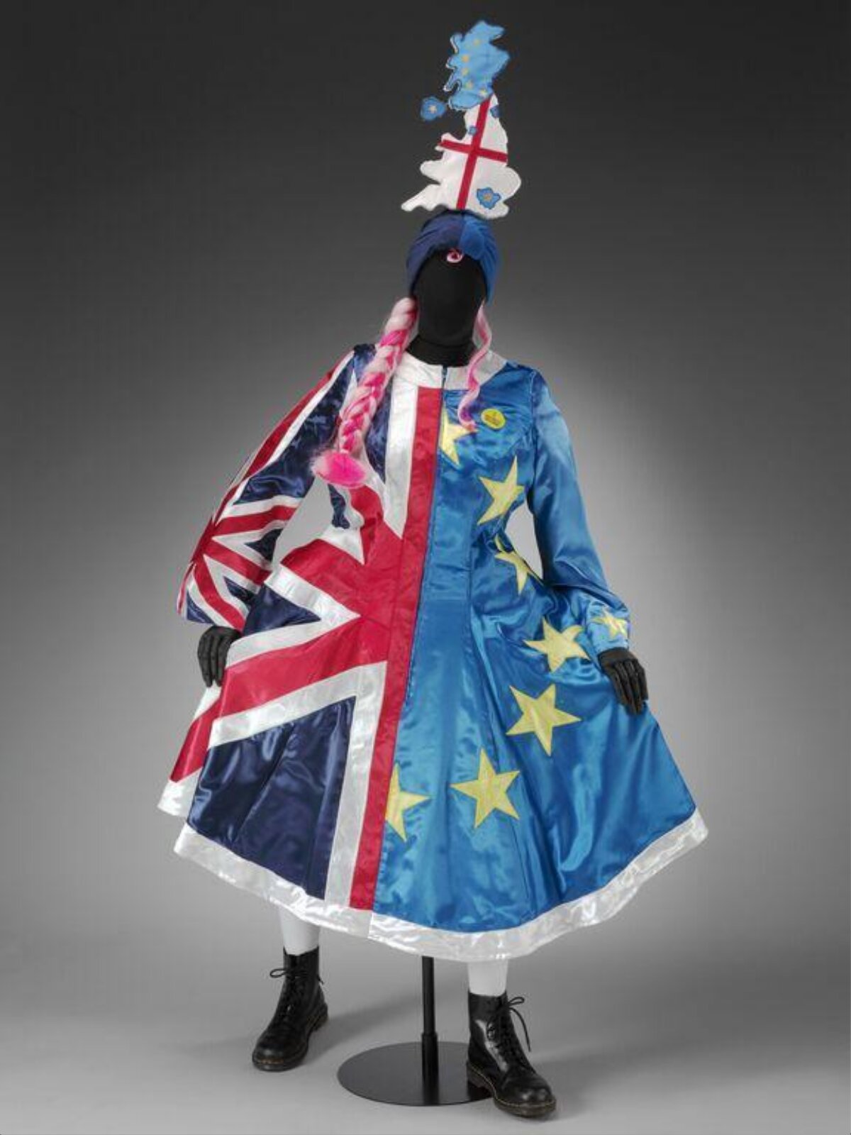 Brexit-inspired UK-EU Split Costume — Flags