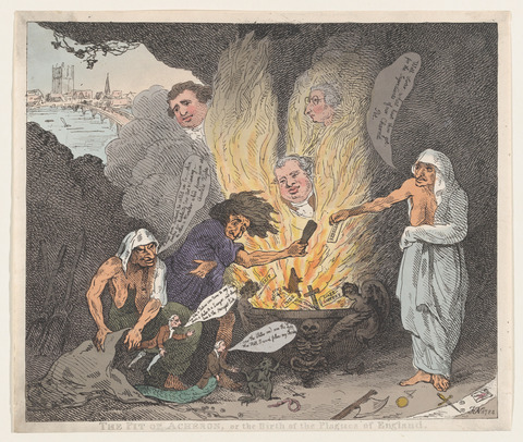 The Pit of Acheron Political Caricature