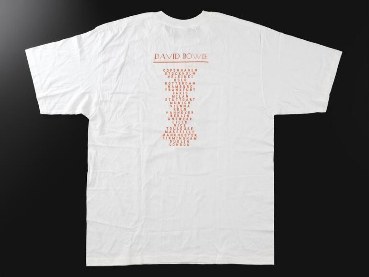 David Bowie European Tour T-Shirt