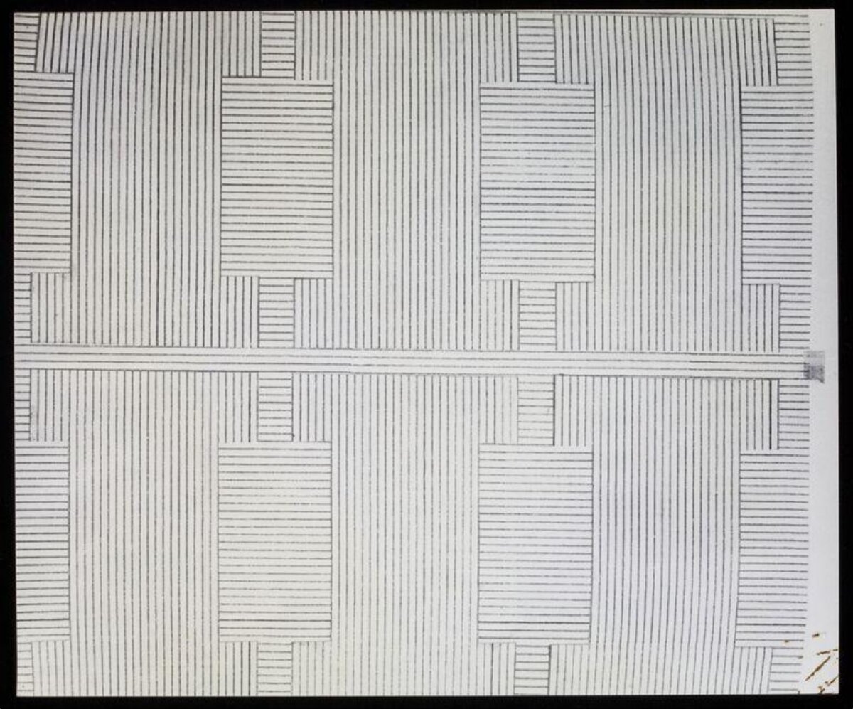 Geometric Line Abstract Drawing