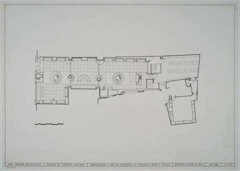 Paris Building Ground Floor Plan