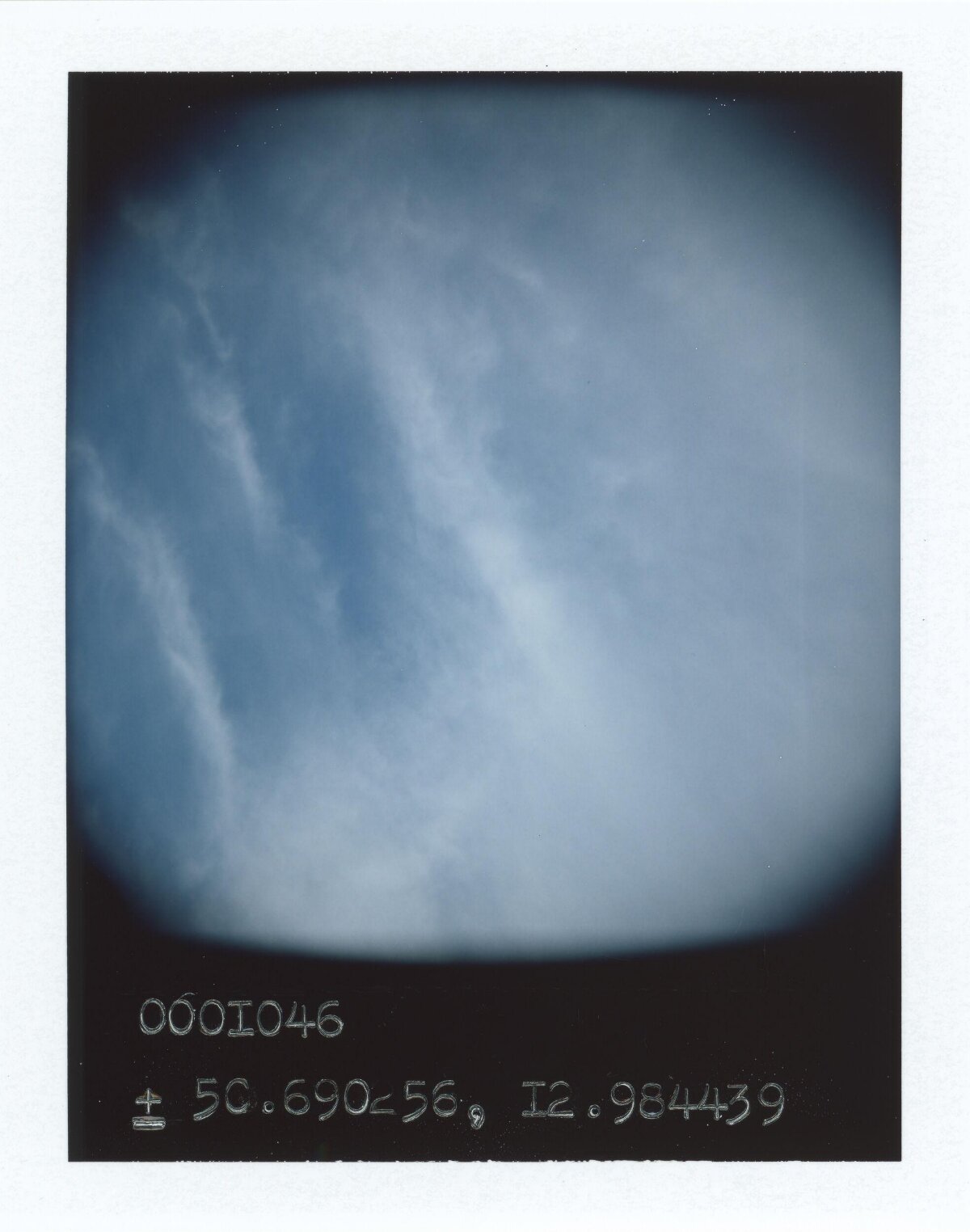 Blue Sky with Wispy Clouds
