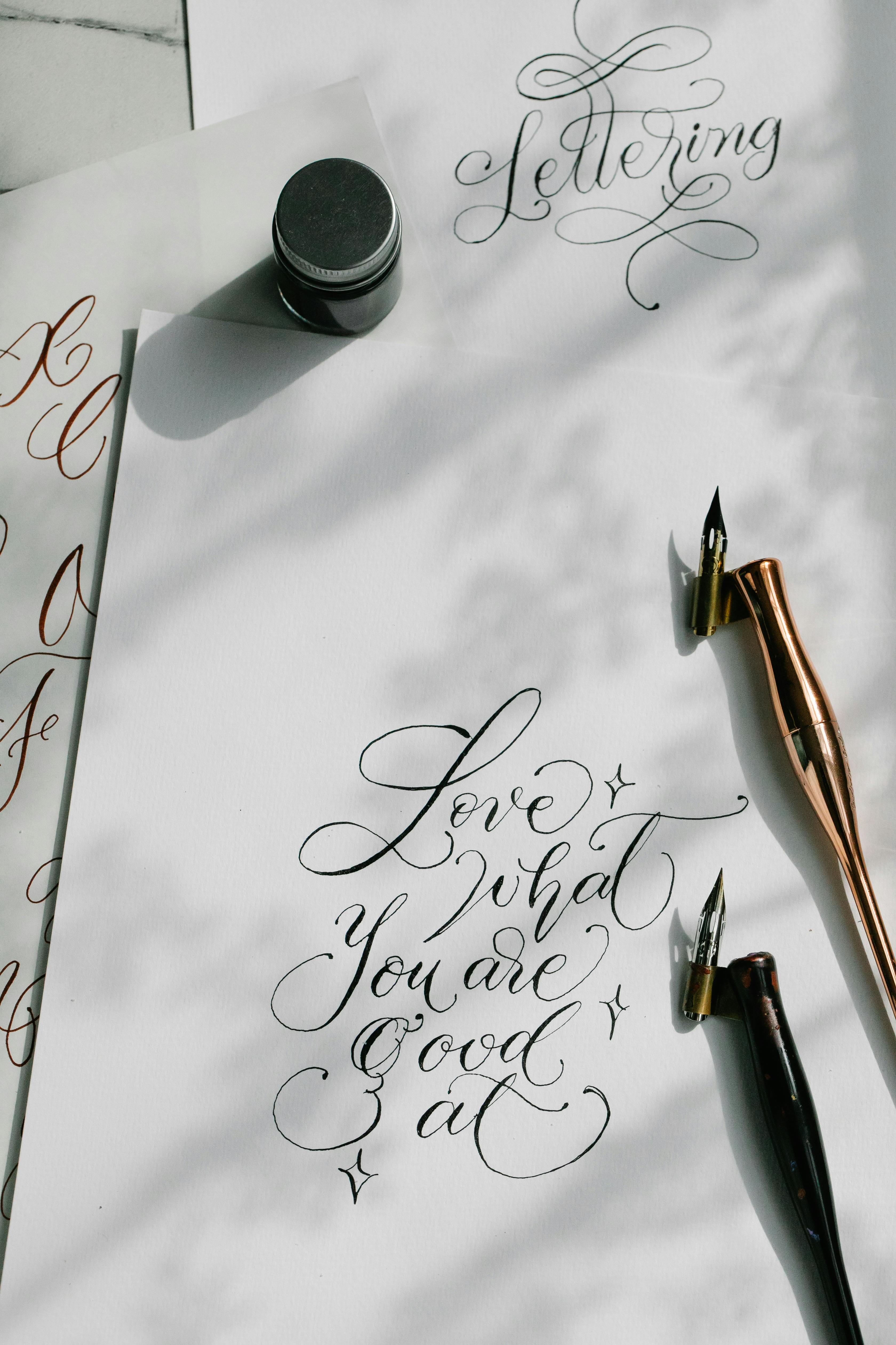 Elegant Hand Lettering Calligraphy