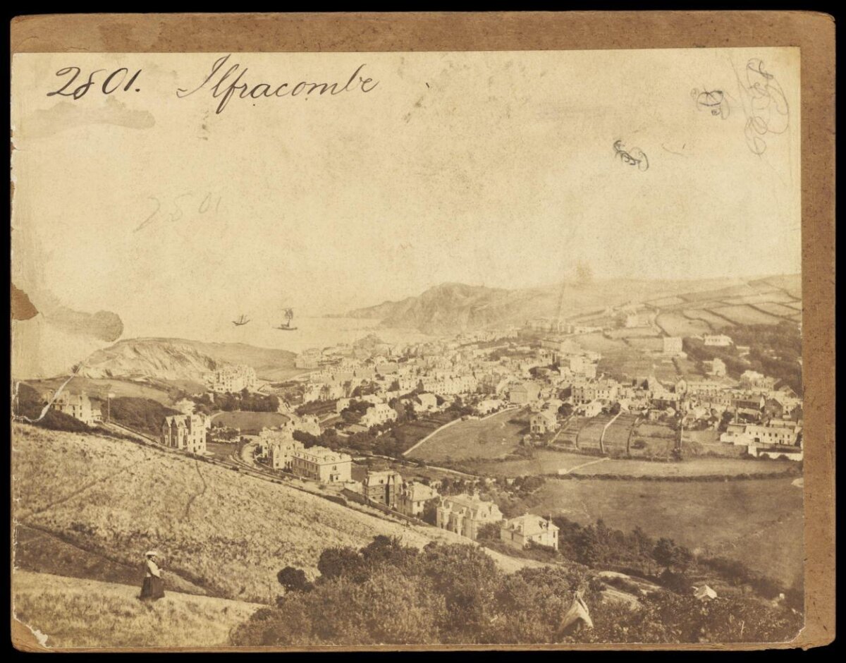 Ilfracombe Coastal Town View