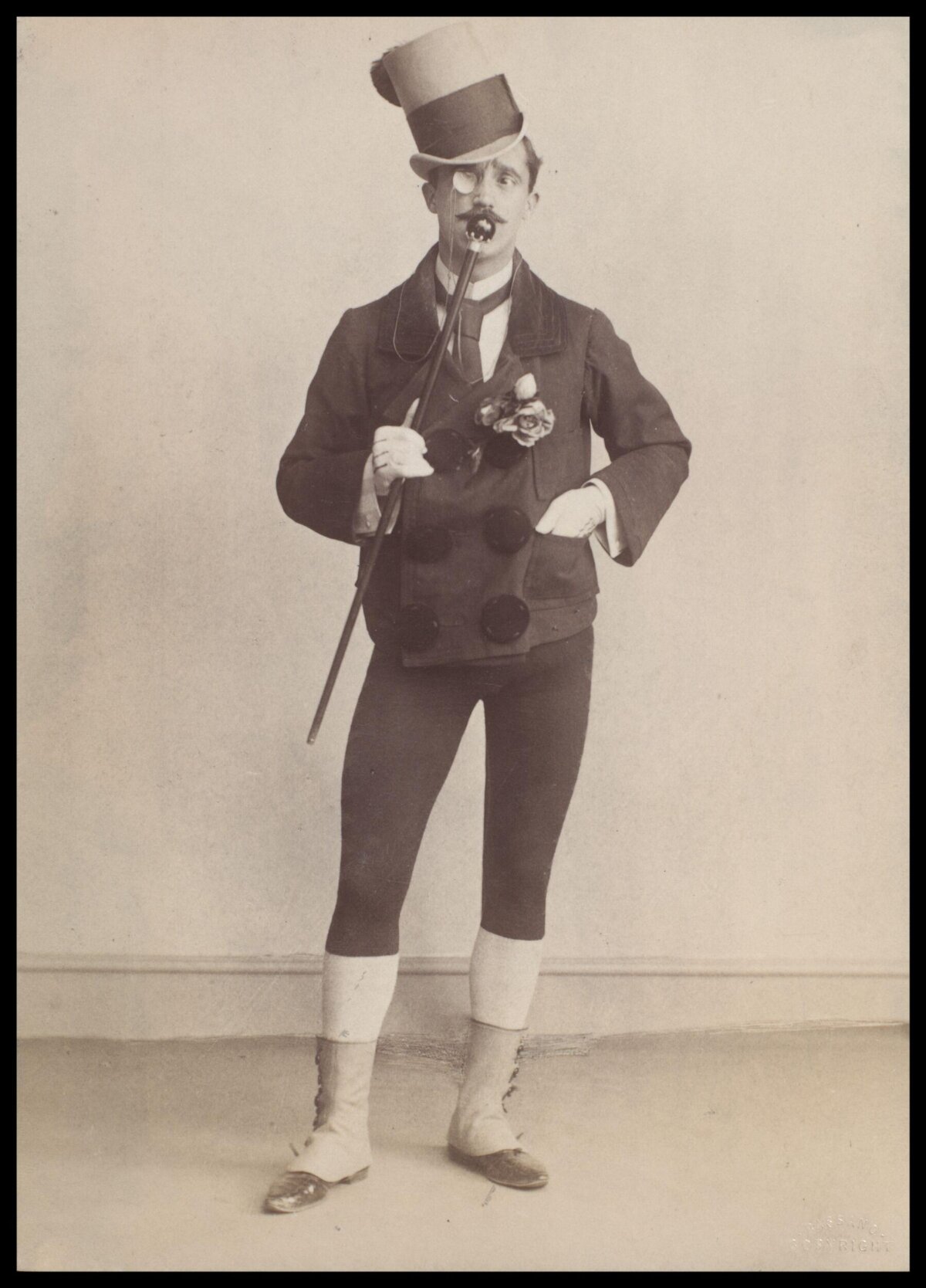 Vintage Portrait of Stage Performer