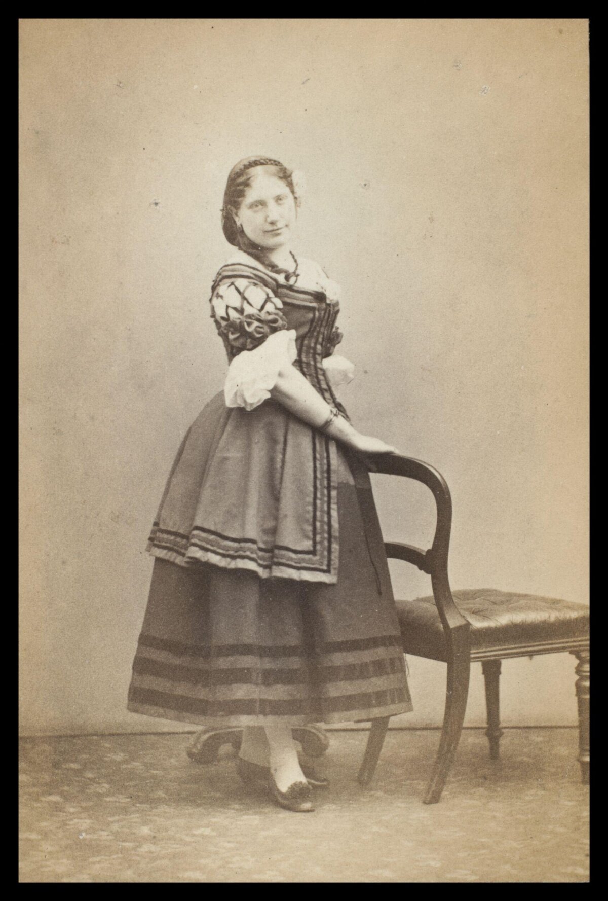 Vintage Studio Portrait of a Woman