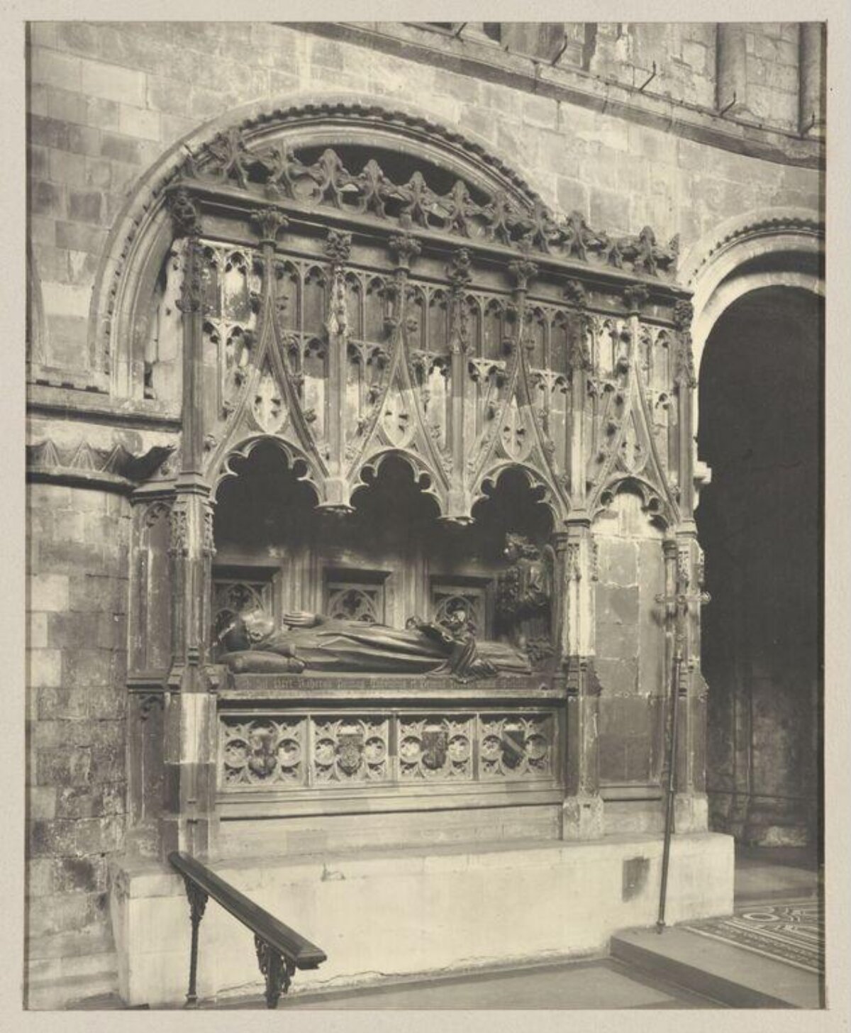 Medieval Gothic Cathedral Tomb