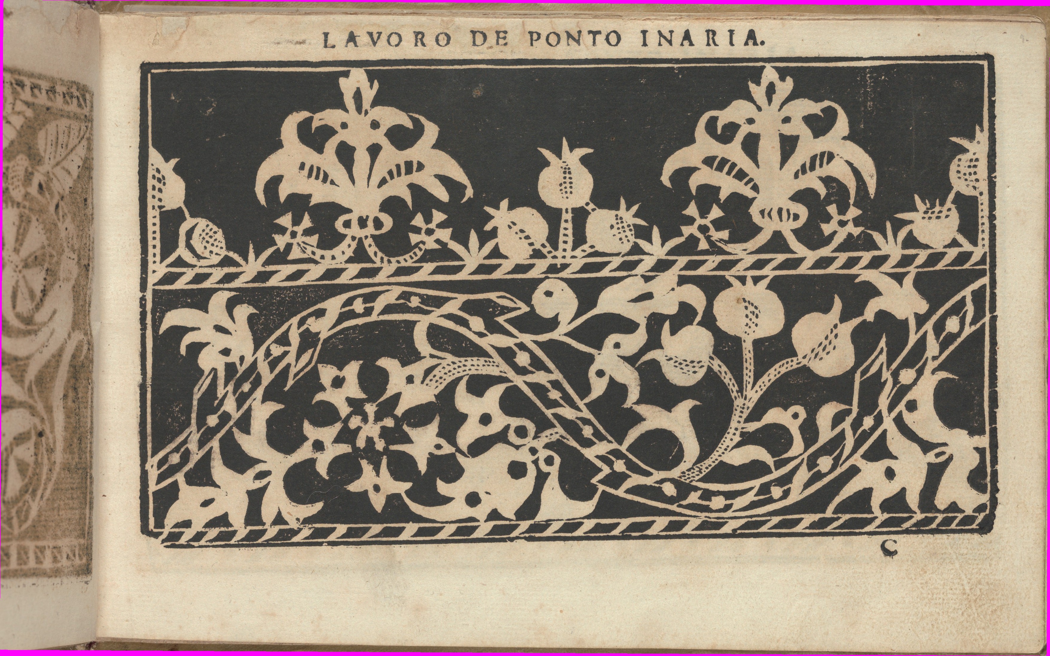Vintage Italian Needlework Pattern