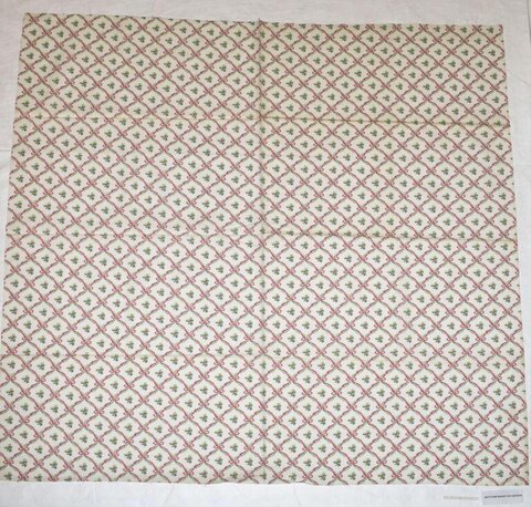 Vintage Patterned Decorative Fabric