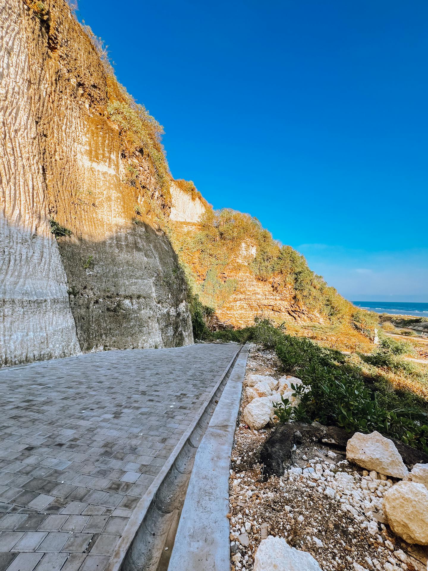Cliffside Pathway by the Sea