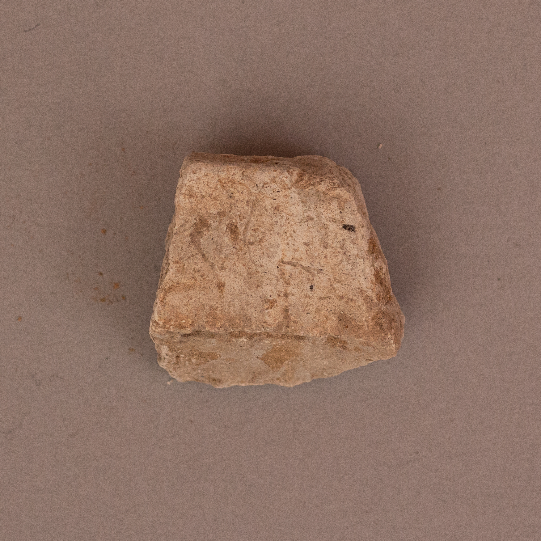 Light Brown Stone Fragment