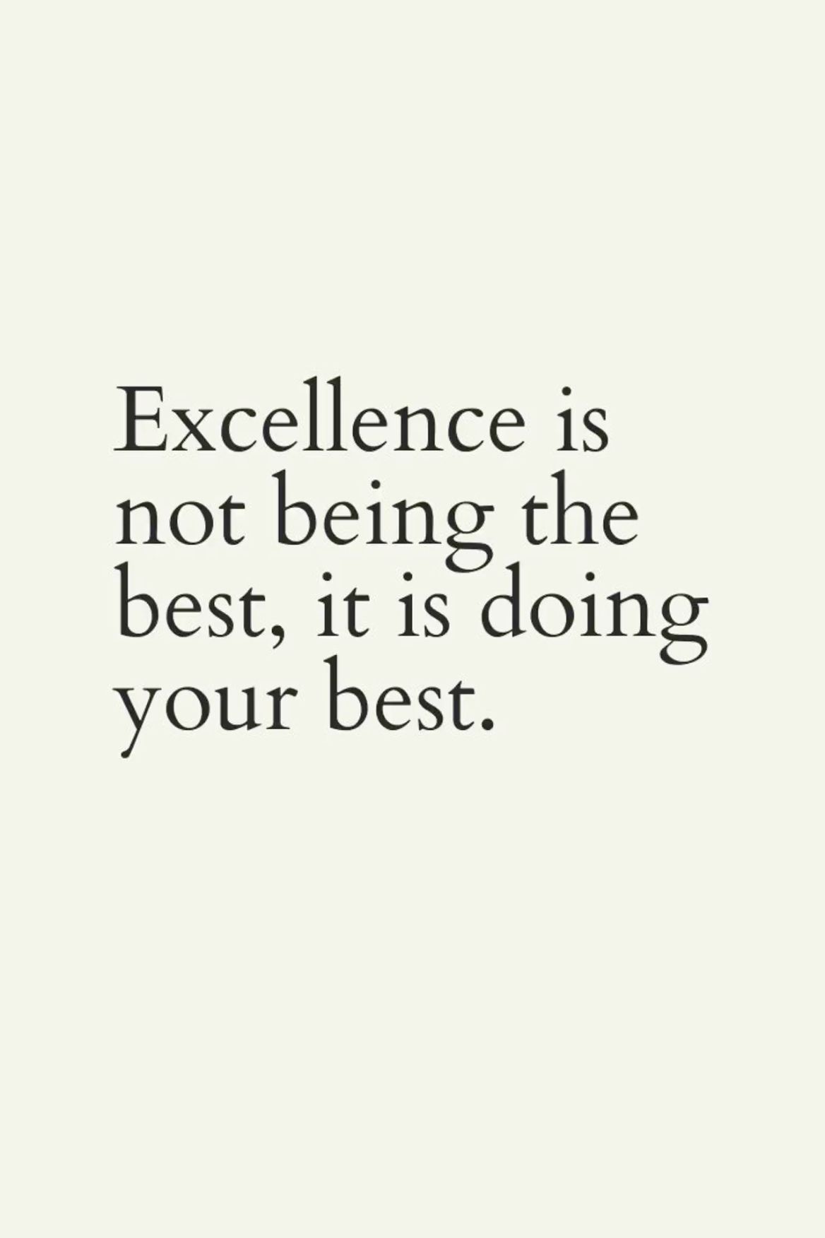 Motivational Excellence Quote