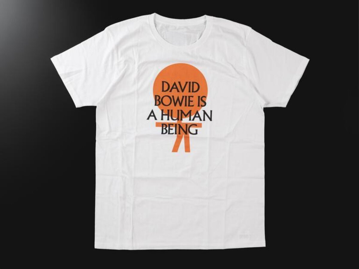 David Bowie Print White T-Shirt