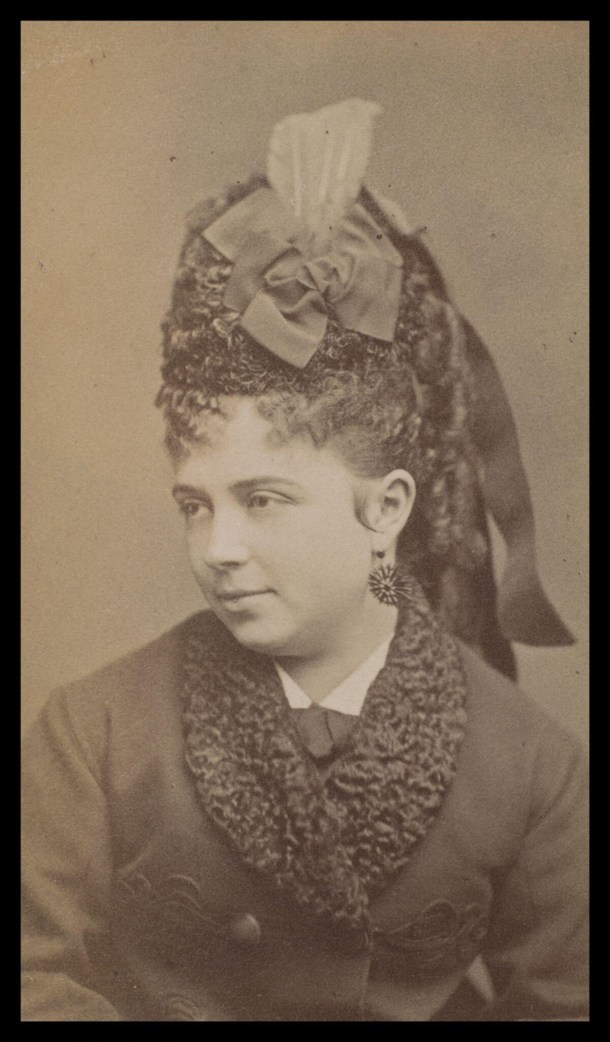 Vintage Bust Portrait of a Woman