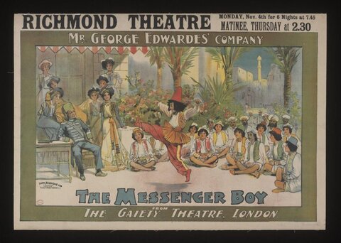 The Messenger Boy Theatre Poster