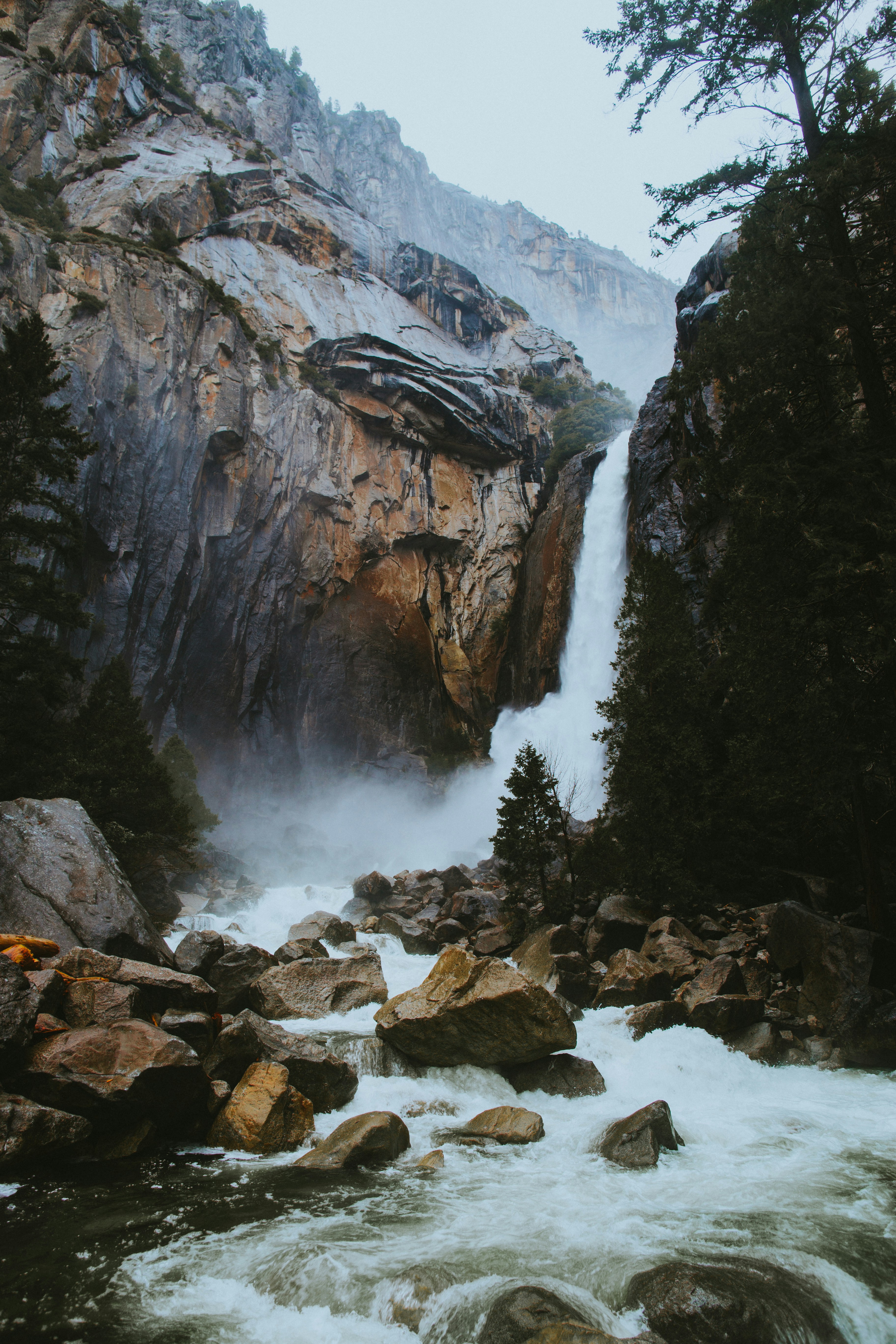 Mountain Canyon Waterfall