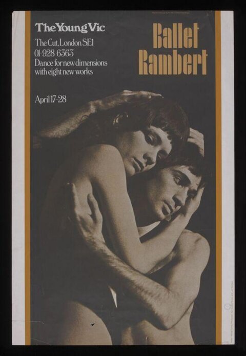 Ballet Rambert London Performance Poster