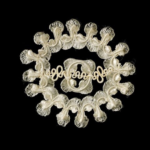 Ivory Handmade Circular Lace Doily
