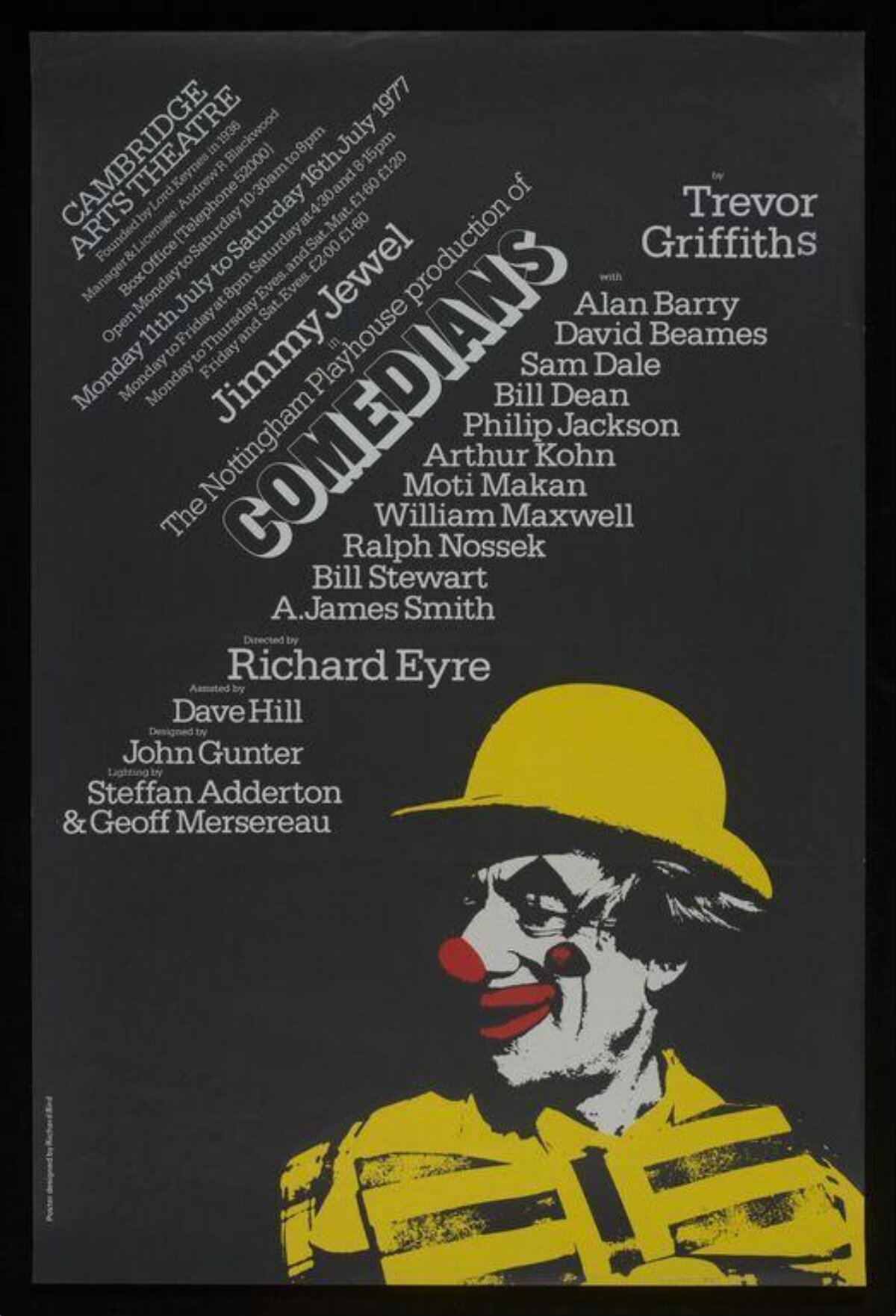Comedians Play Theatre Poster