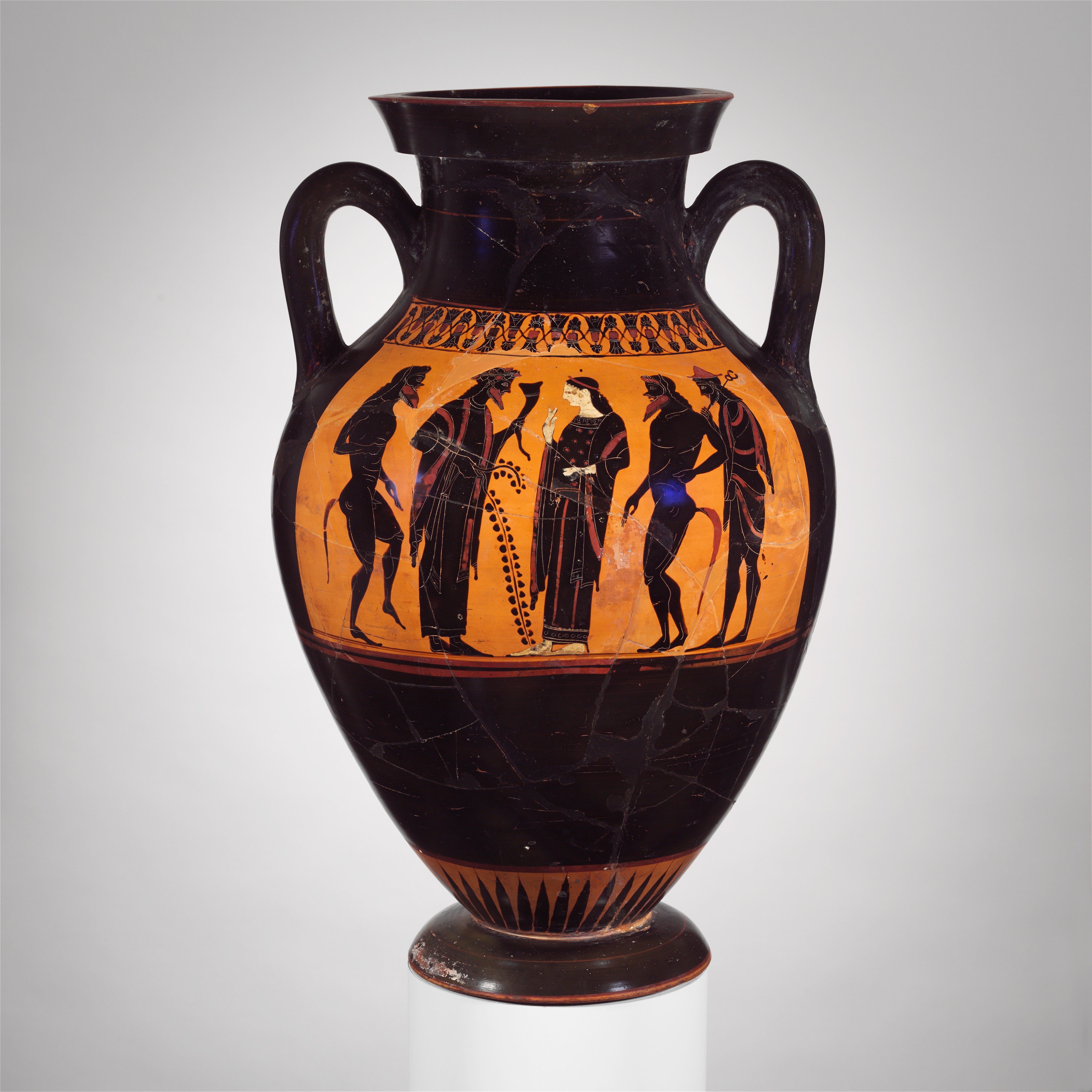 Ancient Greek Black-figure Amphora