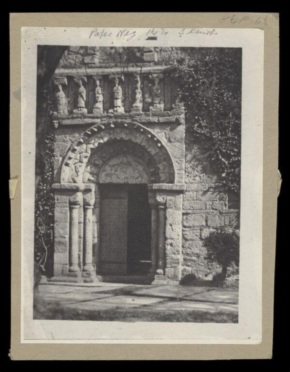 Historic Stone Church Entrance