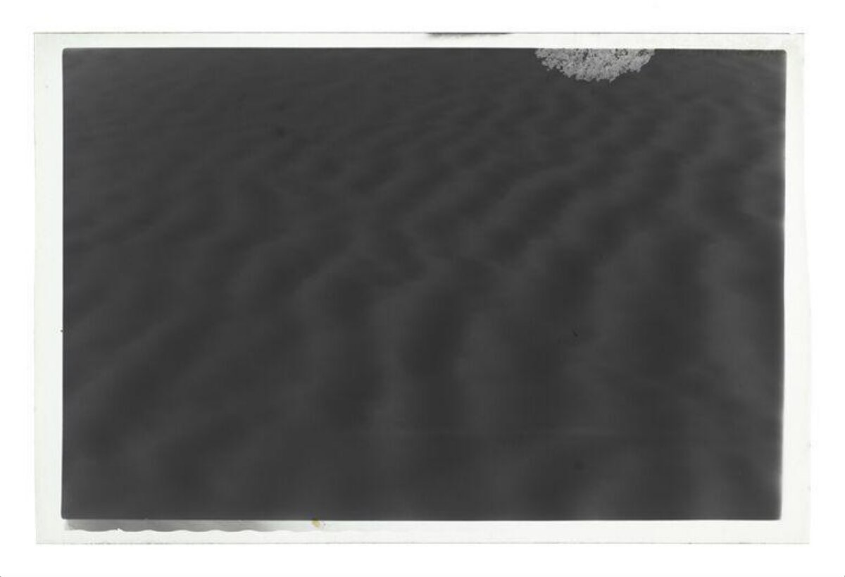 Damaged Underexposed Film Negative