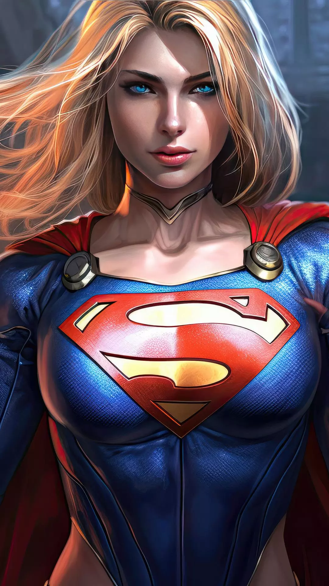 Portrait of Supergirl