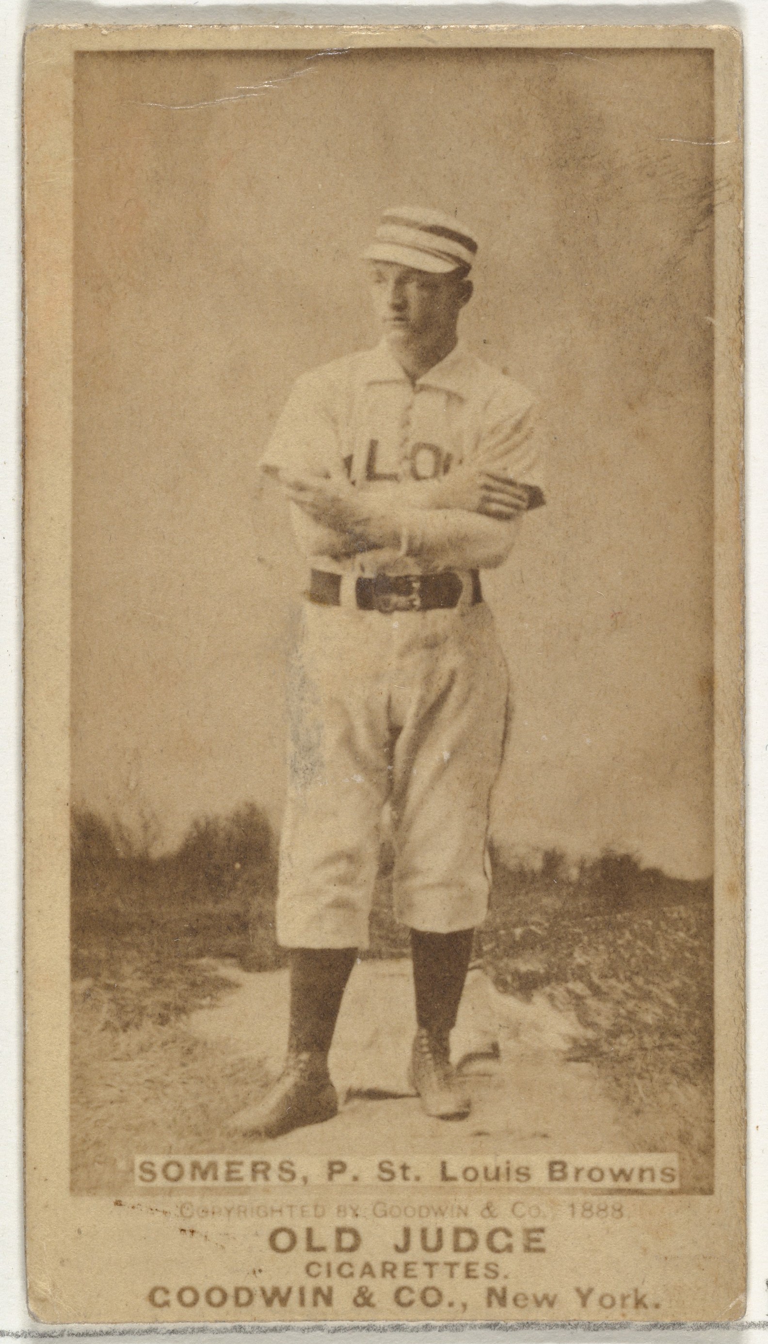 1888 St. Louis Browns Baseball Cigarette Card