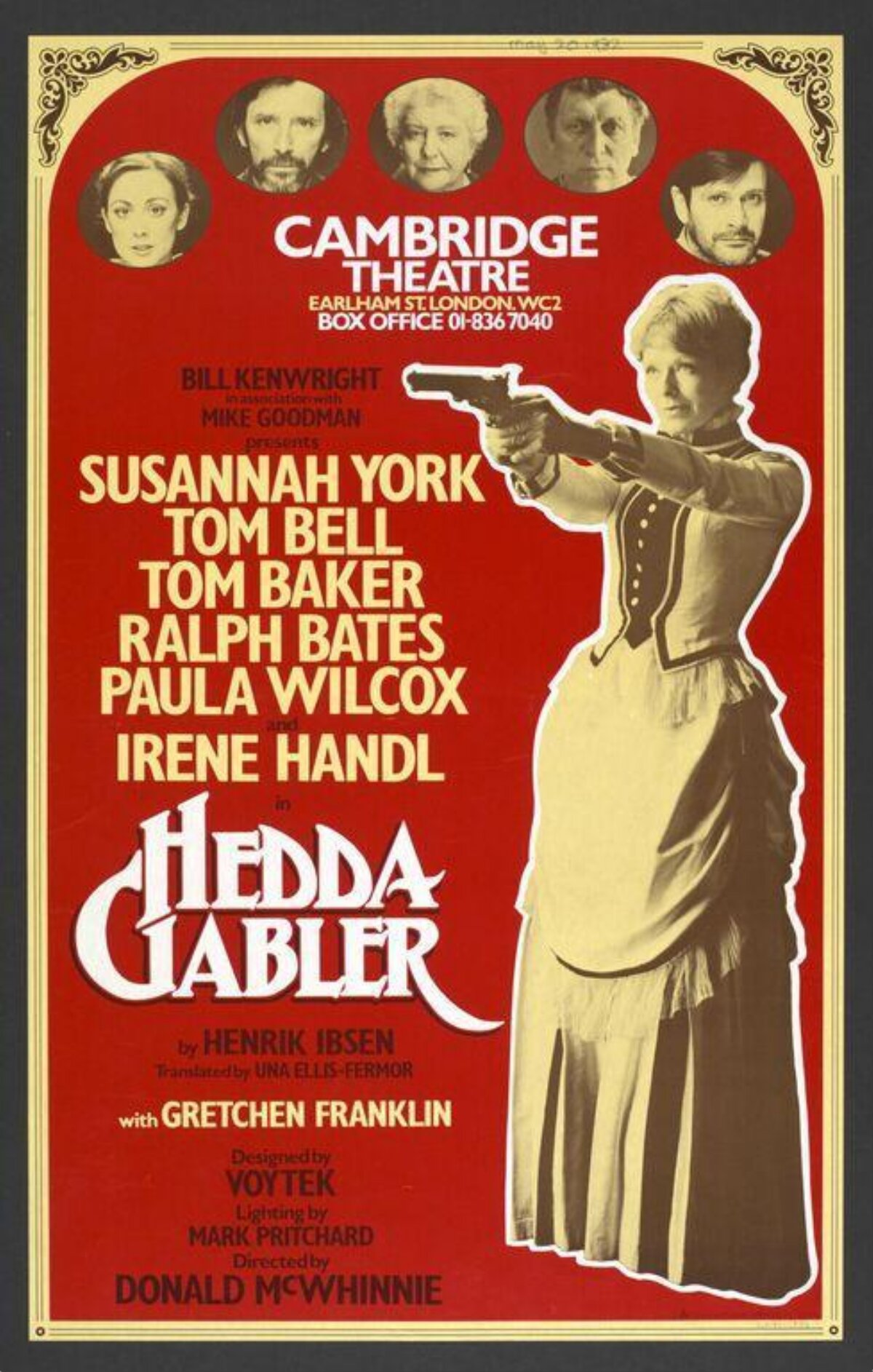 Hedda Gabler Stage Play Poster — Posters