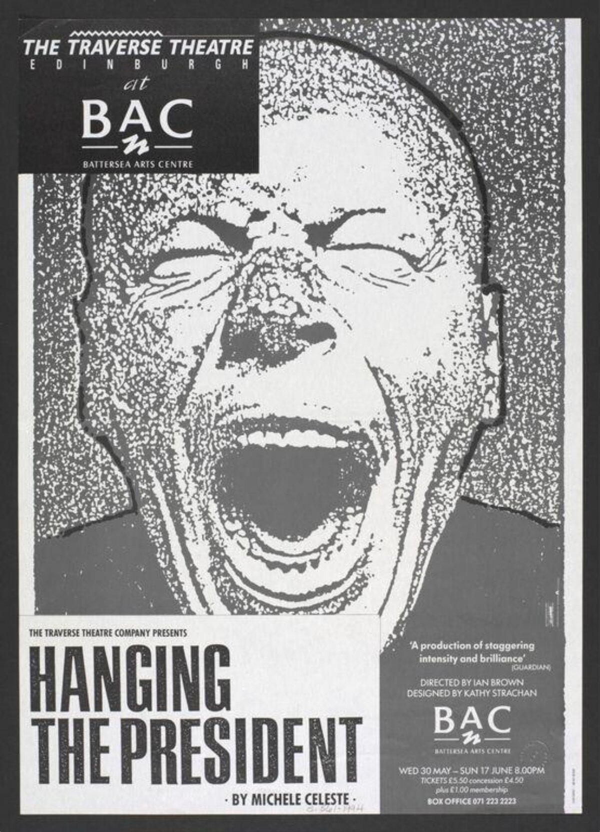 Hanging The President Theatre Poster