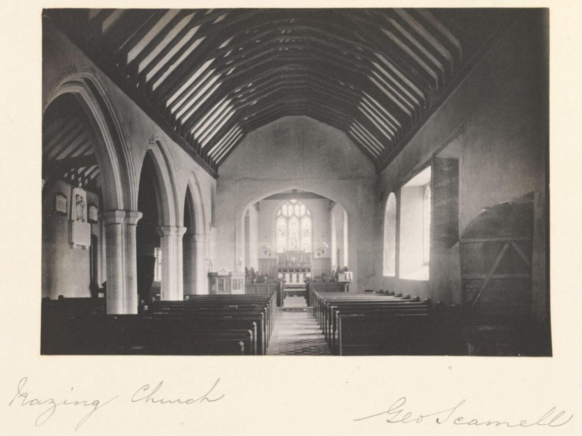 Interior of Grazing Church