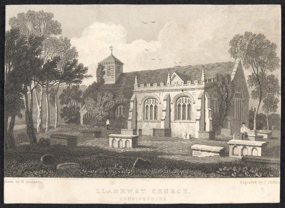 Llanrwst Church, Denbighshire